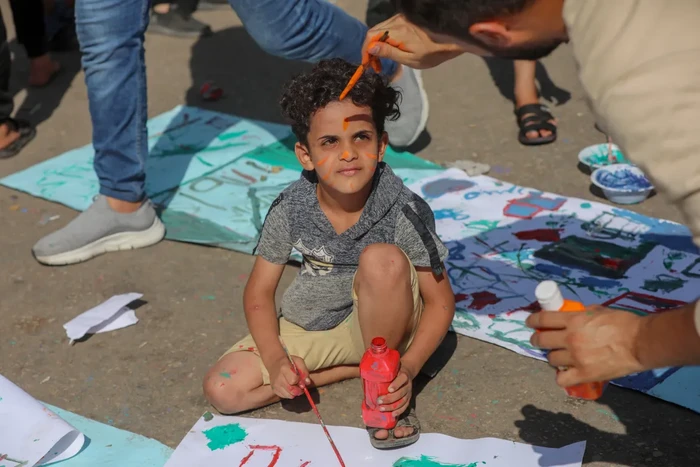 Potret Anak-anak di Gaza