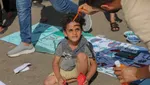 10 Potret Anak-anak di Gaza, Bahagia Melukis di Halaman Rumah Sakit