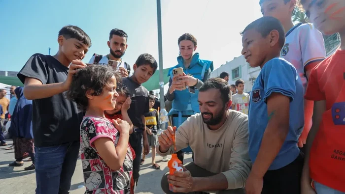 Potret Anak-anak di Gaza