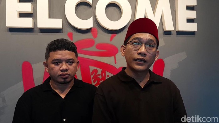 Relawan Bobby Nasution mundur dari PDIP Hasanul Jihadi (kanan) dan Fadli Nasution (kiri)