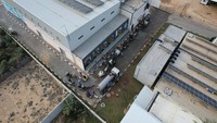 Warga Palestina mengalami kekurangan air di tengah konflik antara Israel dan Hamas yang masih berlanjut.  