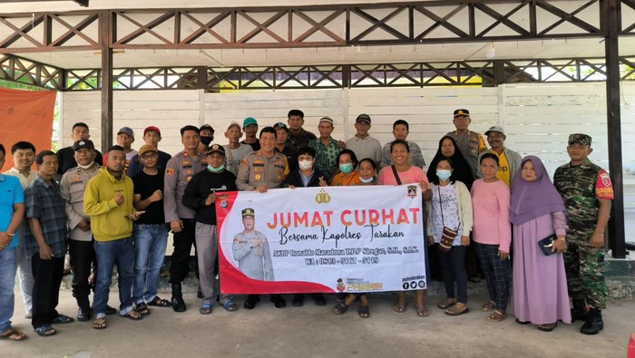 Jumat Curhat Polres Tarakan, Kalimantan Utara (Kaltara).