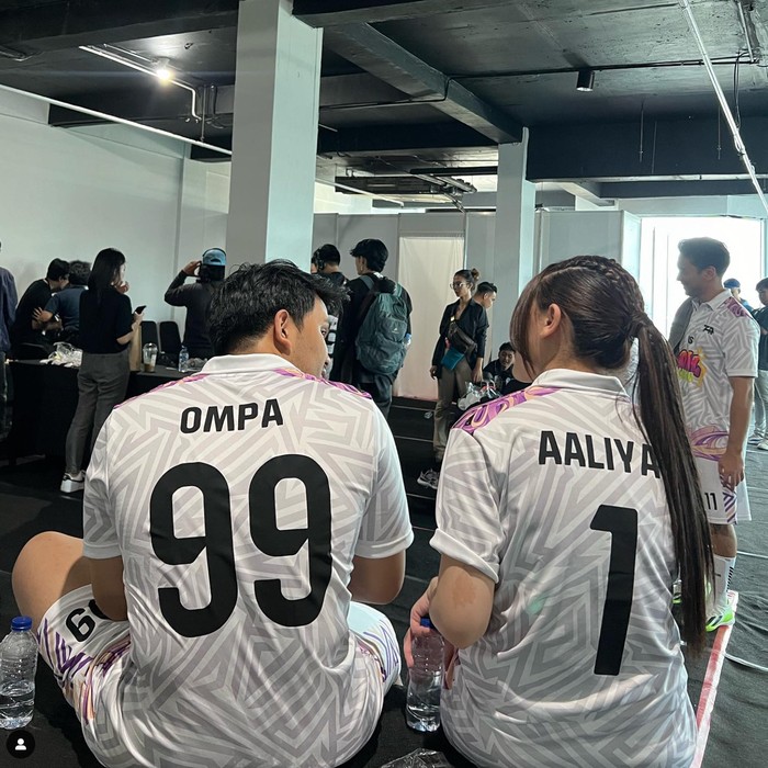 Thariq Halilintar dan Aaliyah Massaid