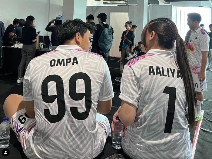 Thariq Halilintar dan Aaliyah Massaid