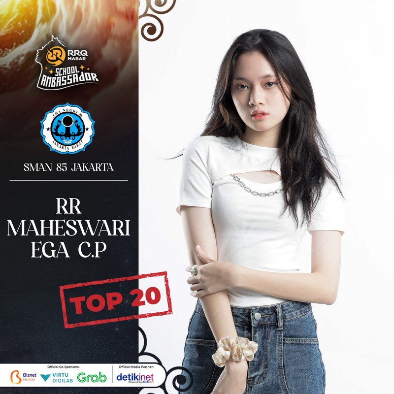 Top 20 RRQ Mabar School Ambassador S2