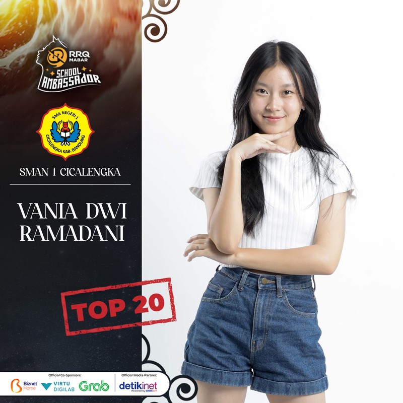 Top 20 RRQ Mabar School Ambassador S2