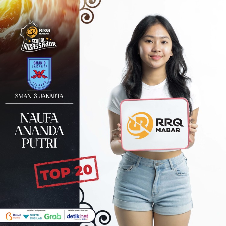 Top 20 RRQ Mabar School Ambassador S2