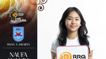 Naufa Ananda Putri - SMAN 3 Jakarta Foto: RRQ