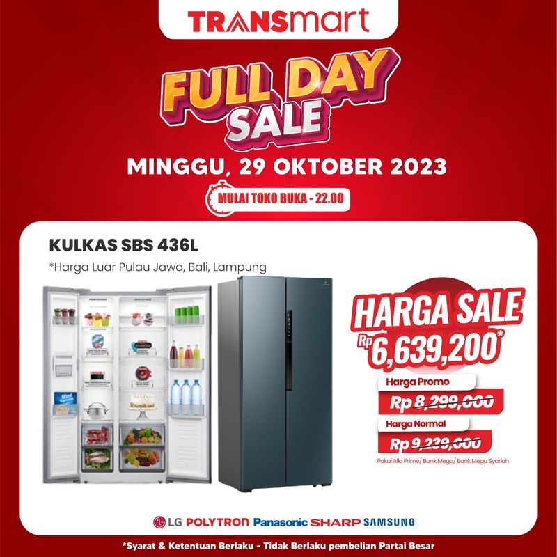Transmart Full Day Sale-Kulkas