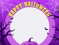 50 Twibbon Halloween 2025 Keren untuk Update Foto Medsos!
