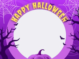 50 Twibbon Halloween 2025 Keren untuk Update Foto Medsos!