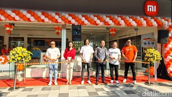 Xiaomi Flagship Experience Store berlokasi di Erajaya Digital Complex, Pantai Indah Kapuk 2, Tangerang. Foto: Adi Fida Rahman/detikINET  