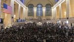 Aksi Massa Pro-Palestina Lumpuhkan Stasiun New York