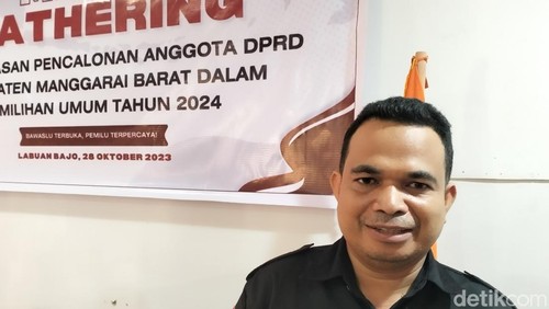 Anggota Bawaslu Kabupaten Manggarai Barat Muhammad Hamka