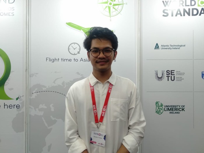 Eben, awardee IISMA batch 2