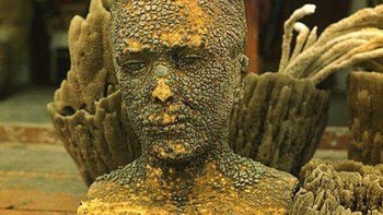 Itu adalah manekin yang berada di bawah air selama bertahun-tahun, dan selama itu spons tumbuh di atasnya. Meskipun hal ini mungkin tidak menakutkan bagi semua orang, individu dengan trypophobia - fobia terhadap pola, lubang, atau benjolan yang aneh - mungkin akan memalingkan muka. Foto: Ranker