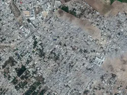 Menyeramkan! Foto Satelit Gaza Sebelum dan Sesudah Serangan Udara Israel