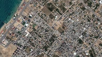Foto Satelit Gaza Setelah Serangan Udara Israel