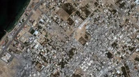 Foto Satelit Gaza Setelah Serangan Udara Israel