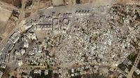 Foto Satelit Gaza Setelah Serangan Udara Israel