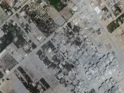 Menyeramkan! Foto Satelit Gaza Sebelum dan Sesudah Serangan Udara Israel