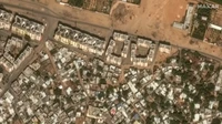 Foto Satelit Gaza Setelah Serangan Udara Israel