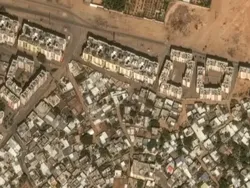 Menyeramkan! Foto Satelit Gaza Sebelum dan Sesudah Serangan Udara Israel