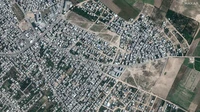 Foto Satelit Gaza Setelah Serangan Udara Israel