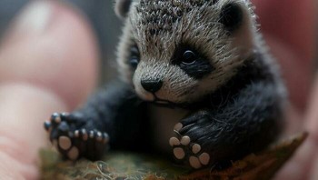 Bayi Panda, imut menggemaskan. Foto: Boredpanda