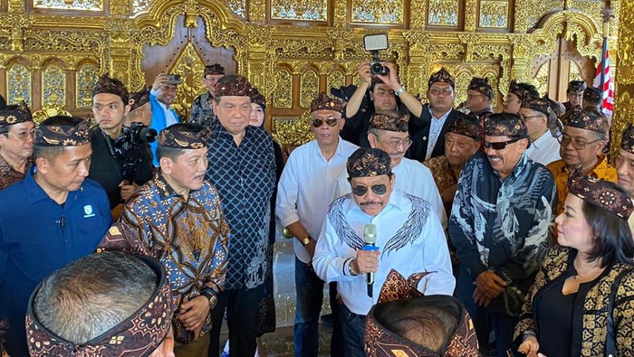 Hendropriyono Resmikan Taman Arum Udumbara (Wildan-detikcom)