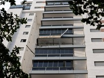Kondisi Gedung di Israel Usai Dihantam Roket Hamas