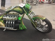 Aerox Berwajah Harley Davidson, Modifikasinya Tidak Sampai Rp 100 Juta