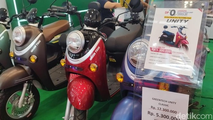 Motor listrik Greentech Unity di IMOS 2023