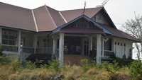 Kondisi Pasar Ikan Higienis (PIH) yang terbengkalai, Sabtu (28/10/2023). 