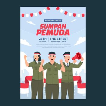 Poster Hari Sumpah Pemuda ke-95