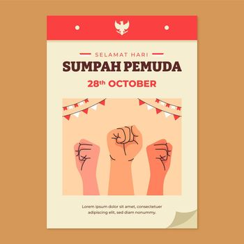 Poster Hari Sumpah Pemuda ke-95