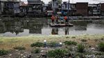 Potret Kampung Apung Surut Akibat Kemarau Panjang