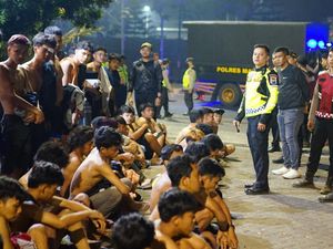 Puluhan Remaja Terjaring Balap Liar di Malang, Satu Positif Narkoba