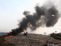 Saat Lautan Sampah Menghitam Akibat Kebakaran