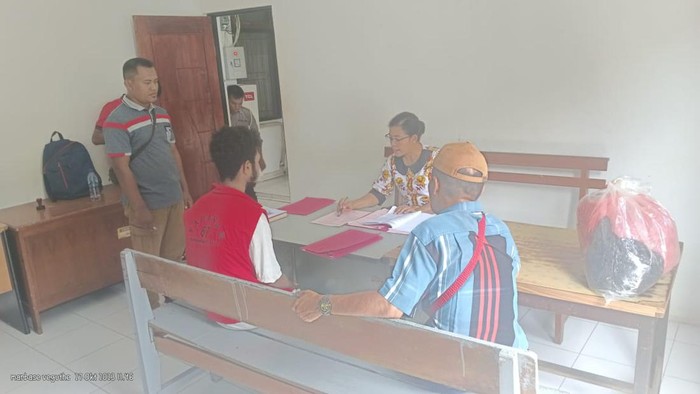 Tersangka percobaan pemerkosaan terhadap nenek usia 60 tahun di Jayapura dilimpahkan ke Kejaksaan. Dokumen Istimewa