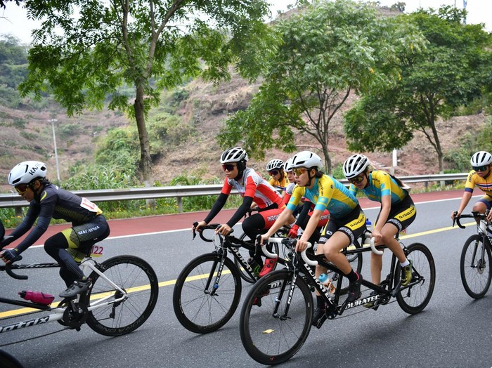 Tim para-balap sepeda Indonesia di Asian Para Games 2023