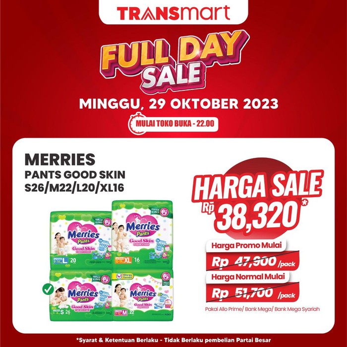 Transmart Full Day Sale Hadir Lagi