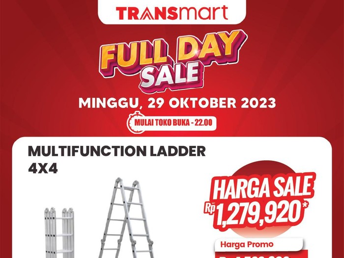 Transmart Full Day Sale-Tangga Multifungsi