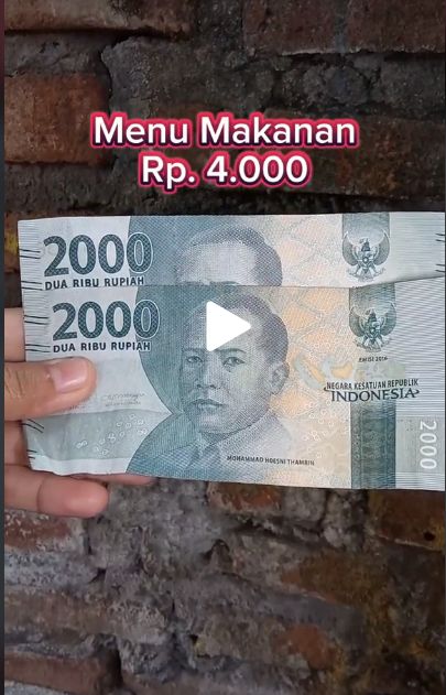 5 Video Tren Uang Belanja Makanan, Mulai dari Rp 500 Sehari!