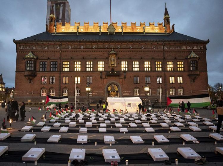 Aksi Simbolis Digelar di Denmark untuk Dukung Anak-anak Gaza