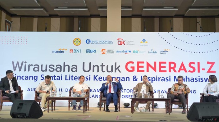 Anggota komisi XI DPR RI Andi Achmad Dara dalam Seminar Kewirausahaan Untuk Generasi Z (dok.ist)