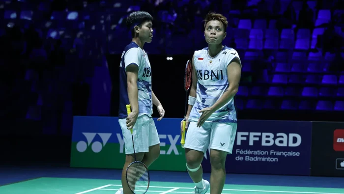 Apriyani Rahayu/Siti Fadia Silva Ramadhanti di French Open 2023