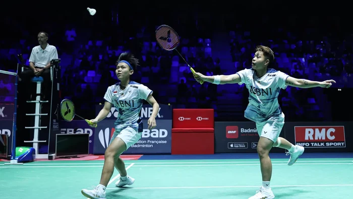 Apriyani Rahayu/Siti Fadia Silva Ramadhanti di French Open 2023