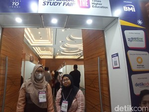 Antusiasme Pengunjung THE Talk Global Study Fair 2023, Dapet Kampus Incaran!