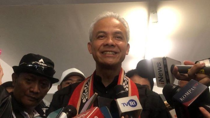 Calon presiden (capres) Ganjar Pranowo (Devi/detikcom)
